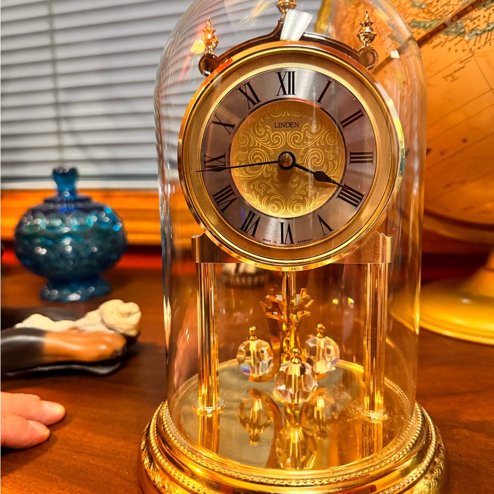 Vintage Linden Quartz Dom Clock made in Germany - Picture 10 of 10